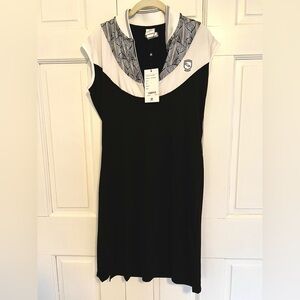 Daily Sports Torcy Navy & White Golf Dress NWT National PGA Resort‎ LArge